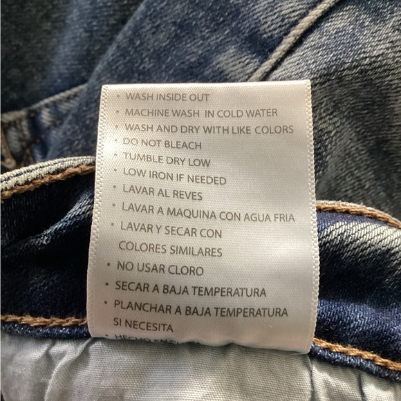 KanCan Plus size Distressed Ankle High Rise Jeans - Picture 5 of 9